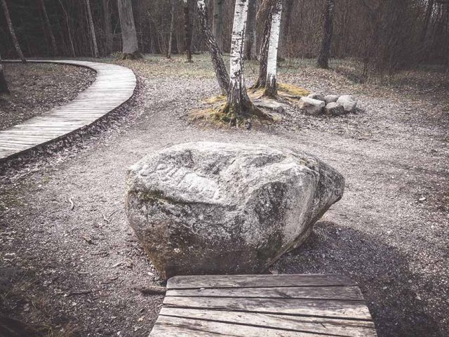 Bradeliškių akmuo su ženklais