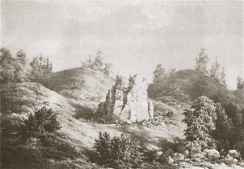 Tokį Antakmenės akmenį pamatė dailininkas Napoleonas Orda 1875 m.