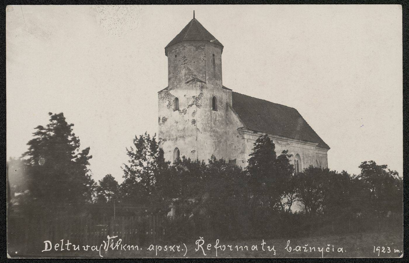 Deltuvos evangelikų reformatų bažnyčia